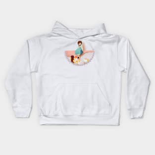 beauty and the beast Kids Hoodie